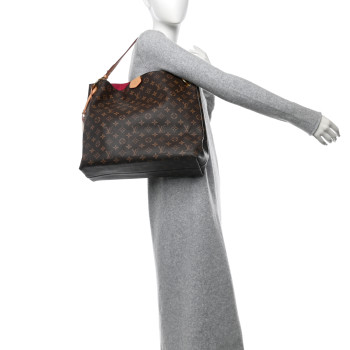 LOUIS VUITTON Monogram Graceful MM Pivoine