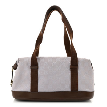 GUCCI Monogram Carry On Duffle Bag Purple