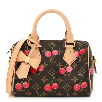 LOUIS VUITTON LV X TM Monogram Cerises Speedy Bandouliere 20