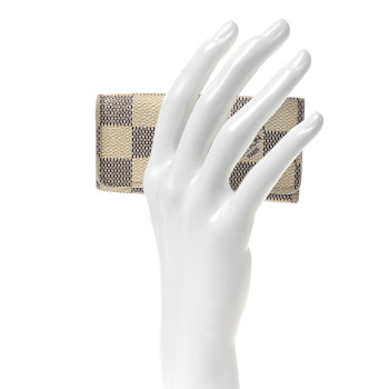 LOUIS VUITTON Damier Azur Multicles 4 Key Holder