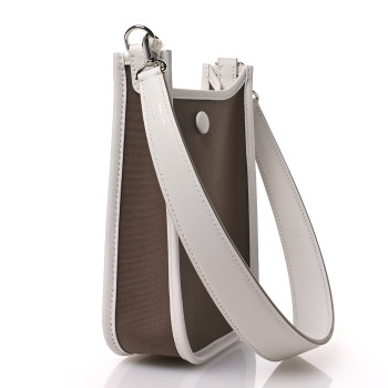 HERMES Toile Officier Swift Neo Evelyne TPM Etoupe