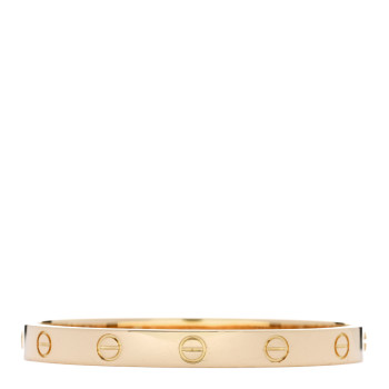 CARTIER 18K Yellow Gold Love Bracelet 16
