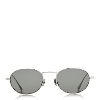 SAINT LAURENT Metal Aviator Sunglasses SL799 Silver Gray