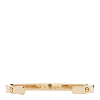 CARTIER 18K Yellow Gold LOVE Bracelet 21