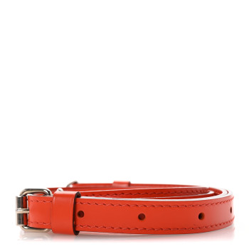 LOUIS VUITTON Calfskin Adjustable Keepall Bandouliere Shoulder Strap Piment