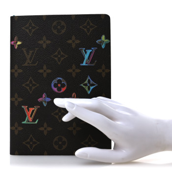 LOUIS VUITTON Monogram Color Clemence Notebook MM
