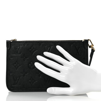 LOUIS VUITTON Empreinte CarryAll PM Pochette Black