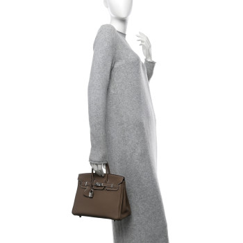 HERMES Togo Birkin 25 Etoupe