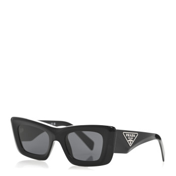 PRADA Acetate Symbole Sunglasses SPR 13Z Black