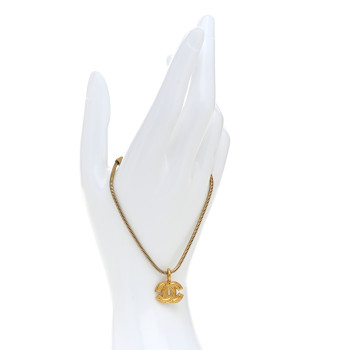 CHANEL Snake Chain CC Bracelet Gold