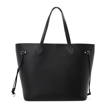 LOUIS VUITTON Epi Neverfull MM Black