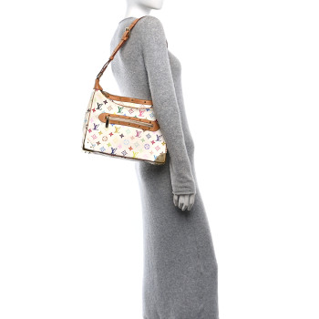 LOUIS VUITTON Monogram Multicolor Boulogne White