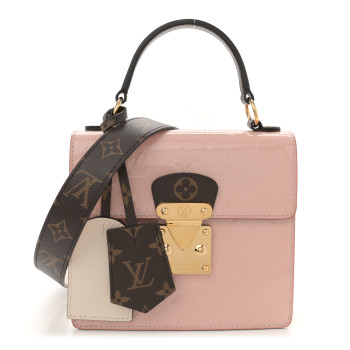 LOUIS VUITTON Vernis Epi Monogram Spring Street Rose Ballerine