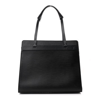 LOUIS VUITTON Epi Croisette PM Black