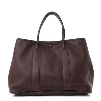 HERMES Swift Bolduc Twilly Garden Party TPM Chocolate