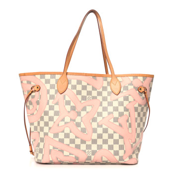 LOUIS VUITTON Damier Azur Tahitienne Neverfull MM