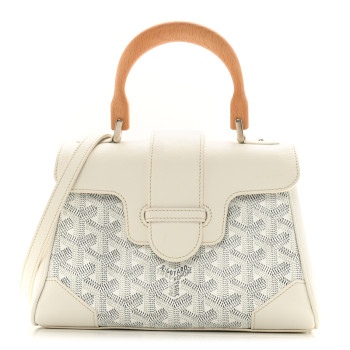 GOYARD Goyardine Mini Saigon White