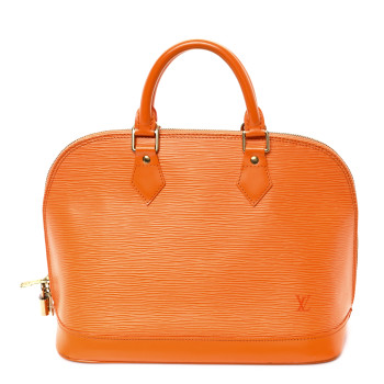LOUIS VUITTON Epi Alma PM Mandarin
