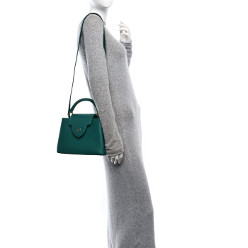 LOUIS VUITTON Taurillon Capucines BB Emerald