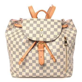 LOUIS VUITTON Damier Azur Sperone Backpack