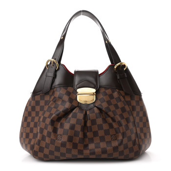 LOUIS VUITTON Damier Ebene Sistina GM