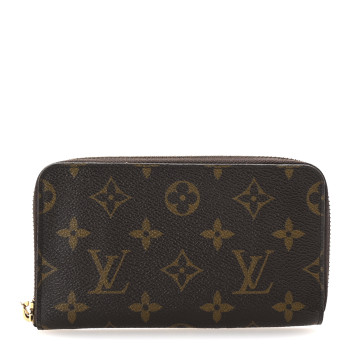 LOUIS VUITTON Monogram Zippy Compact Wallet