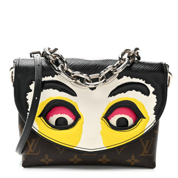 LOUIS VUITTON Monogram Kabuki Pochette Black