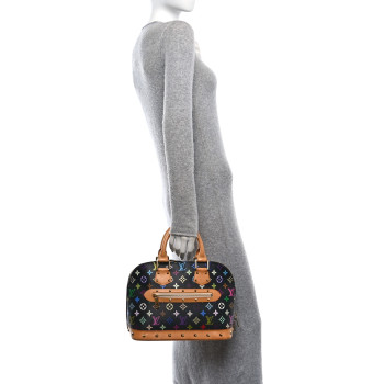 LOUIS VUITTON Monogram Multicolor Alma Black