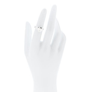 TIFFANY Sterling Silver Elsa Peretti Full Heart Ring 49 4.75