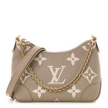 LOUIS VUITTON Empreinte Monogram Giant Boulogne Tourterelle Creme