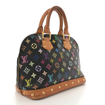 LOUIS VUITTON Monogram Multicolor Alma Black