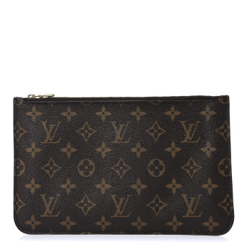 LOUIS VUITTON Monogram Neverfull MM GM Pochette