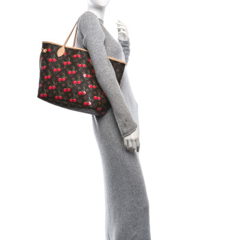 LOUIS VUITTON LV X TM Monogram Cerises Neverfull MM