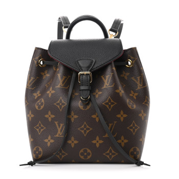 LOUIS VUITTON Monogram BB Montsouris NM Backpack Black