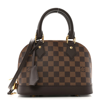LOUIS VUITTON Damier Ebene Alma BB