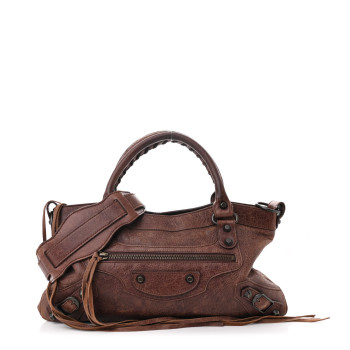 BALENCIAGA Agneau Classic Hardware Castagna