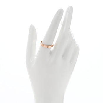 CARTIER 18K Pink Gold 3.5mm LOVE Wedding Band Ring 60 9