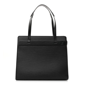 LOUIS VUITTON Epi Croisette PM Black