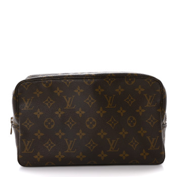 LOUIS VUITTON Monogram Trousse Toilette 28