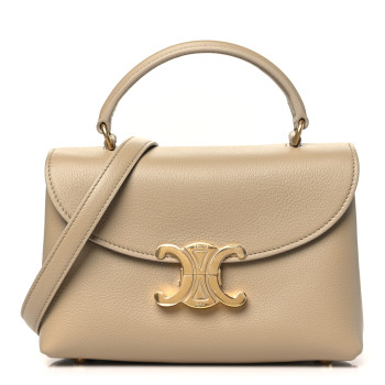 CELINE Supple Calfskin Teen Nino Cappuccino