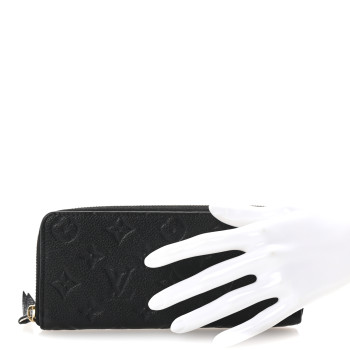 LOUIS VUITTON Empreinte Clemence Wallet Black