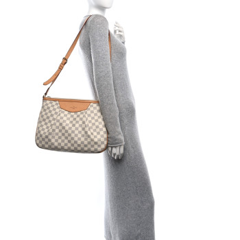 LOUIS VUITTON Damier Azur Siracusa MM
