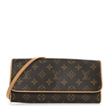 LOUIS VUITTON Monogram Pochette Twin GM