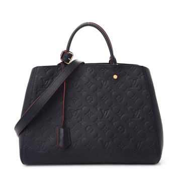LOUIS VUITTON Empreinte Montaigne GM Marine Rouge LOUIS VUITTON Empreinte Montaigne GM Marine Rouge