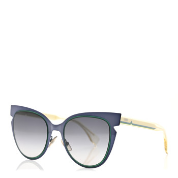 FENDI Cat Eye Lines Sunglasses FF 0133/S Blue