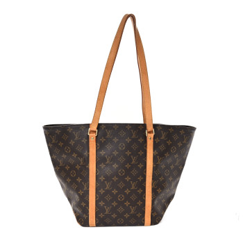 LOUIS VUITTON Monogram Sac Shopping Tote