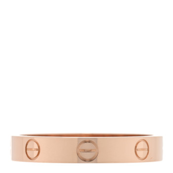 CARTIER 18K Pink Gold 3.5mm LOVE Wedding Band Ring 60 9
