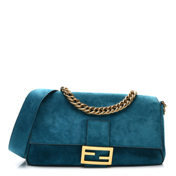 FENDI Chamois Large Baguette Ottanio