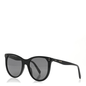 CELINE Acetate Cat Eye Sunglasses CL401491 Black