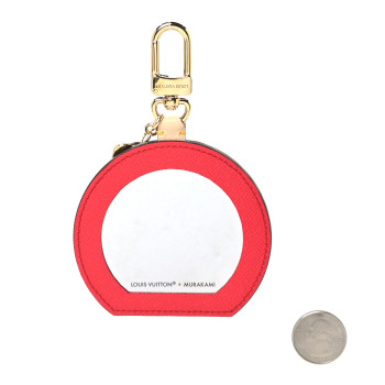 LOUIS VUITTON LV X TM Monogram Cerises Mini Mirror Bag Charm